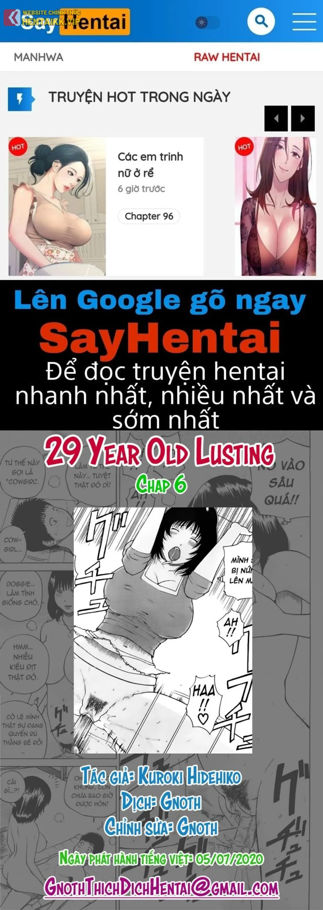 Ảnh truyện Hentai không che: Người vợ 29 tuổi dâm đãng