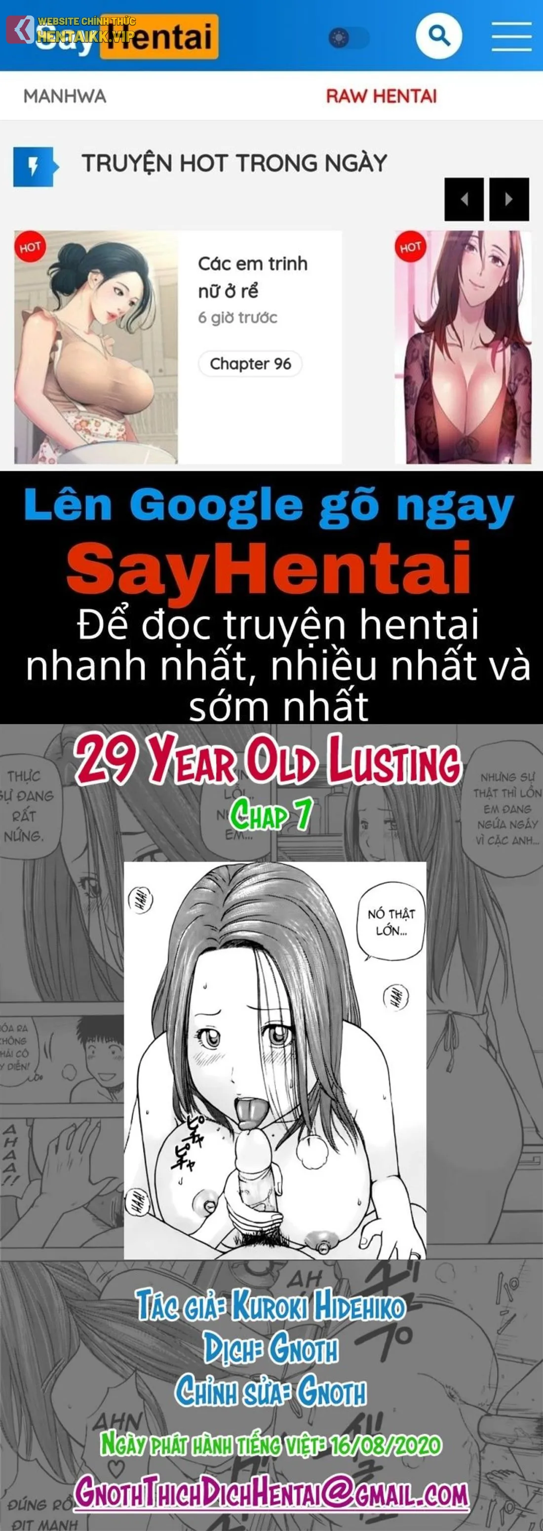 Ảnh truyện Hentai không che: Người vợ 29 tuổi dâm đãng