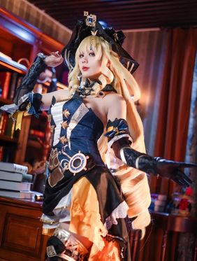 Truyện tranh 九言 (Jiu Yan) cosplay Navia – Genshin Impact九言 (Jiu Yan) cosplay Navia – Genshin Impact