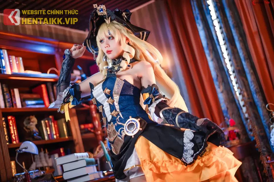 Ảnh truyện 九言 (Jiu Yan) cosplay Navia – Genshin Impact九言 (Jiu Yan) cosplay Navia – Genshin Impact