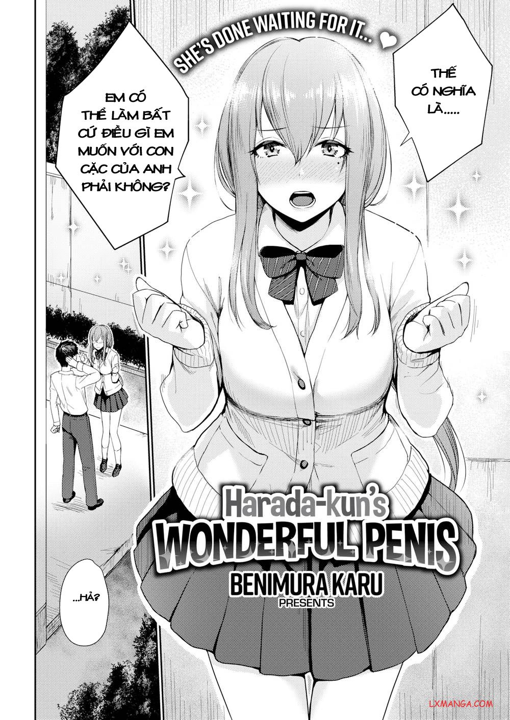 Ảnh truyện Harada-kun’s Wonderful Penis